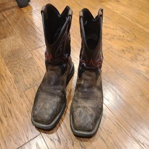 Ariat Workhog Composite Toe Waterproof Western Work Boot Squaretoe